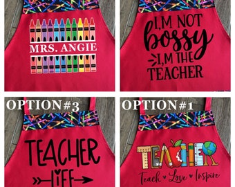 Download Teacher Apron Etsy