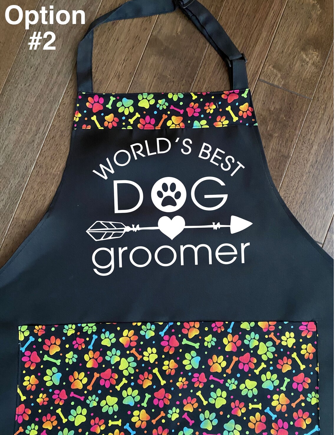 Pet Groomer Apron Customizable Apron Etsy