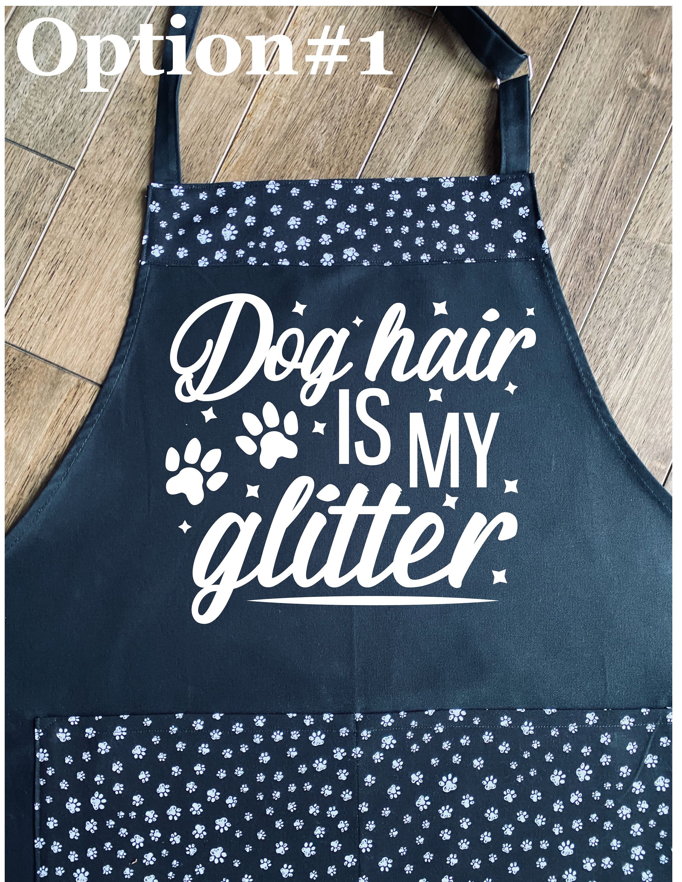 Pet Groomer Apron Customizable Apron Etsy