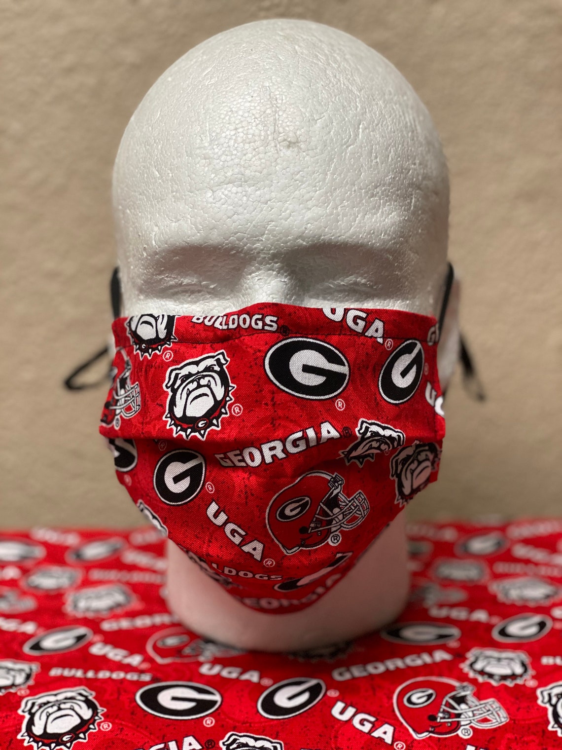 University of Bulldogs Face Mask with nose wire Etsy