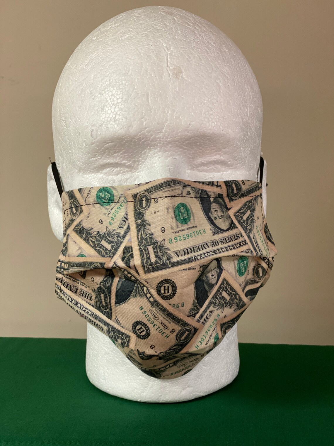 Money Face Mask funny face mask Dollar Bills Face mask with Etsy
