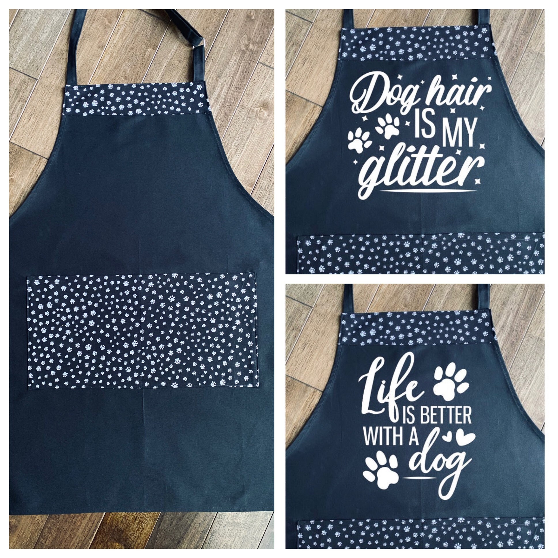Pet Groomer Apron Customizable Apron Etsy