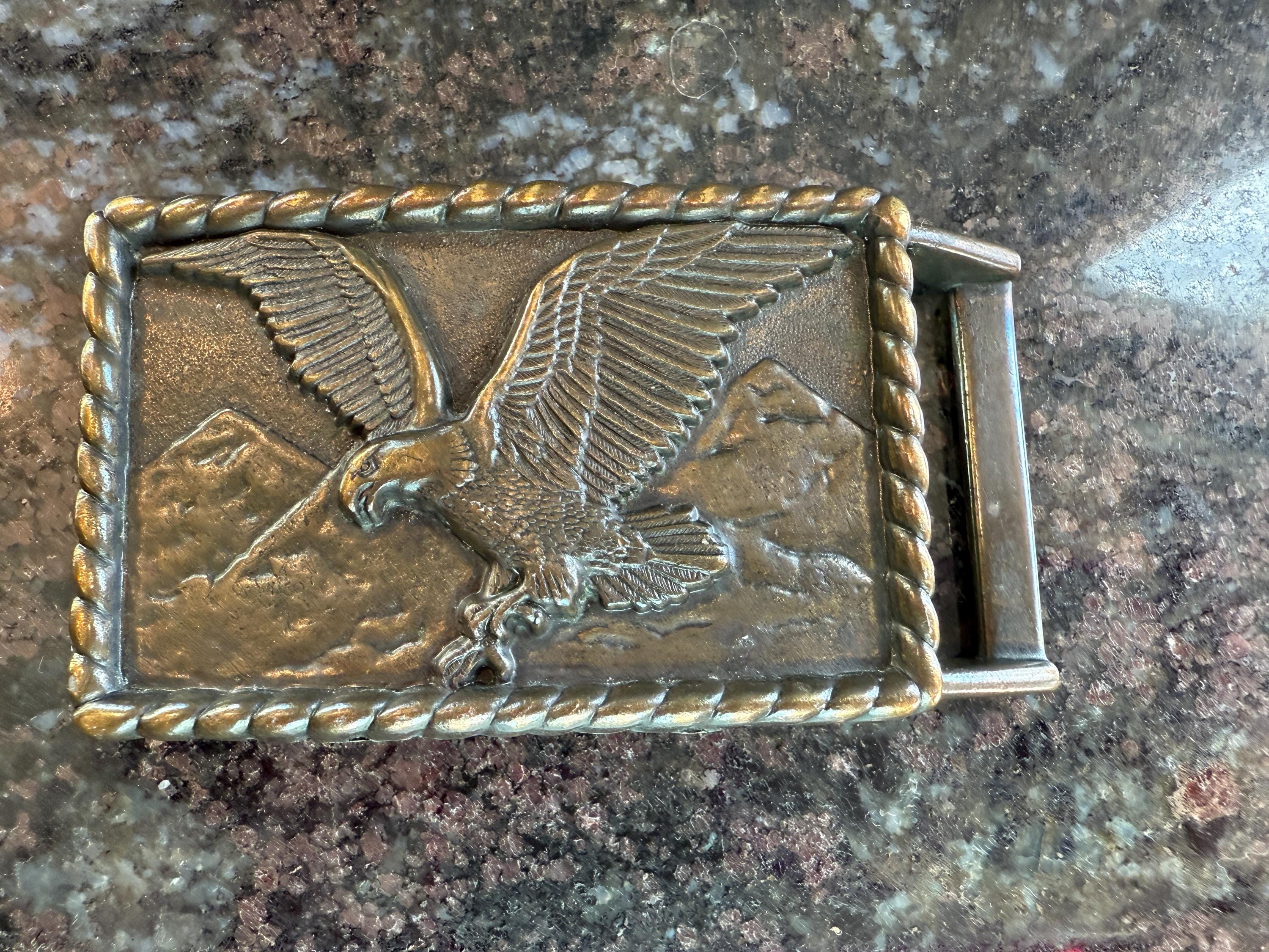 Vtg Metal Belt - Etsy