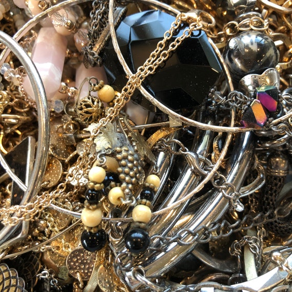 Jurika: 5+ lbs. Bulk Jewelry Lot Fashion and Silv… - image 4