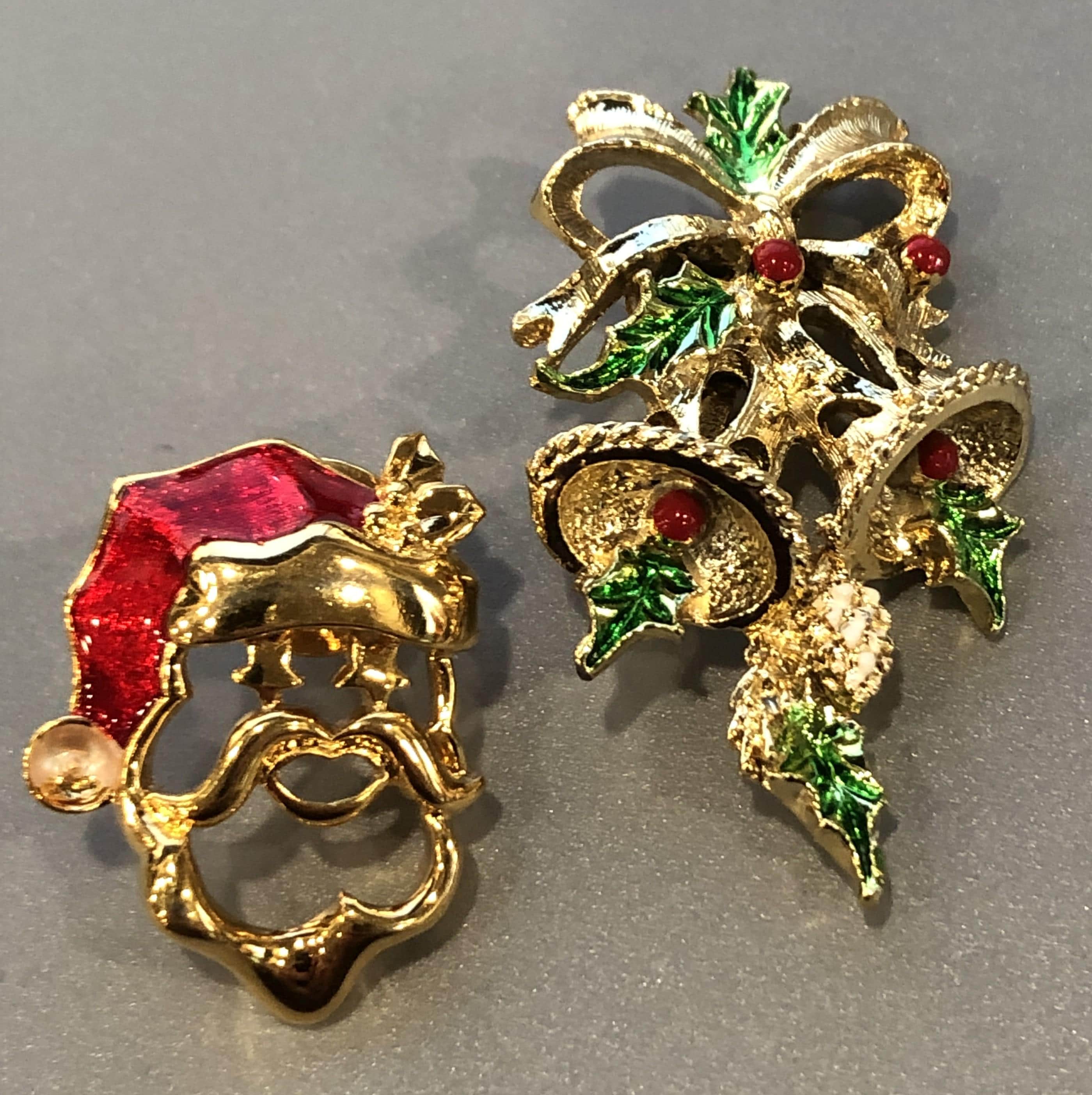 アメリカングラスサイン　サンタアンティーク金箔　ビンテージ Vintage Starry Eyed Santa - Etsy