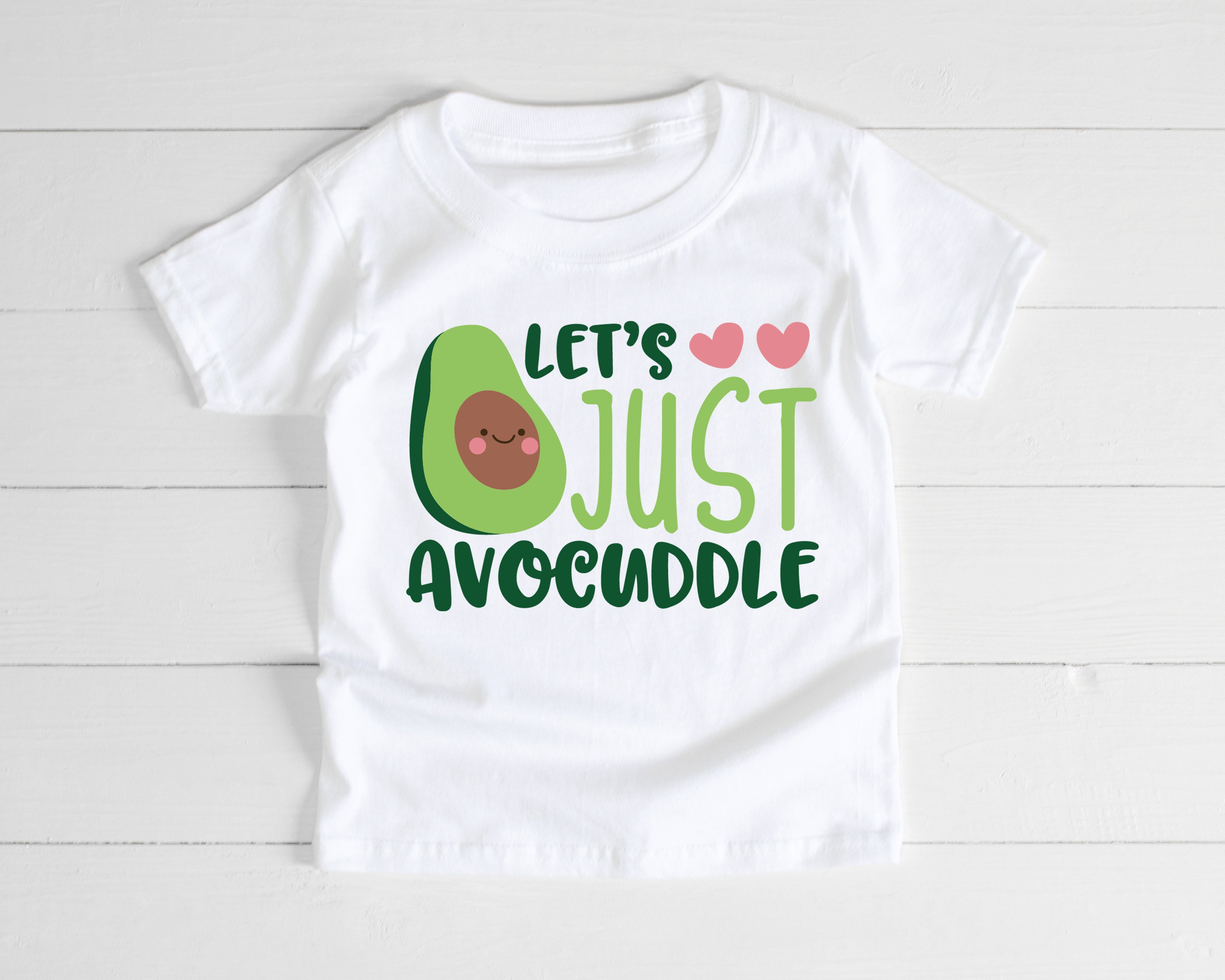 I want to Avocuddle with you Girls Boys Kids Childrens T-Shirt