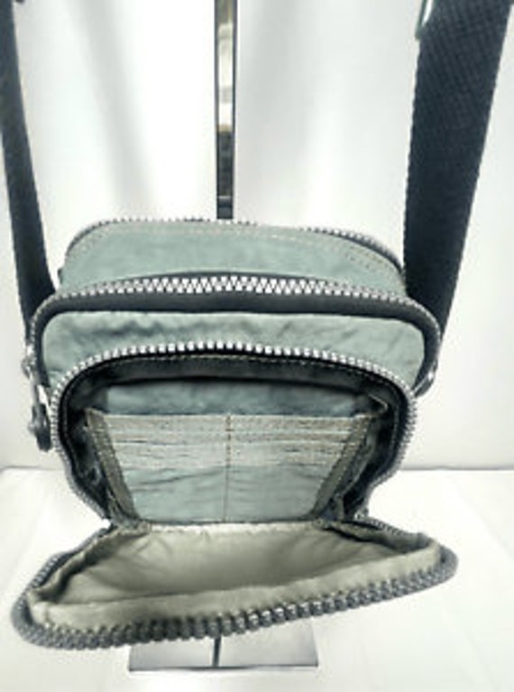 Vintage Kipling Organizing 3 Zip Small Crossbody … - image 6