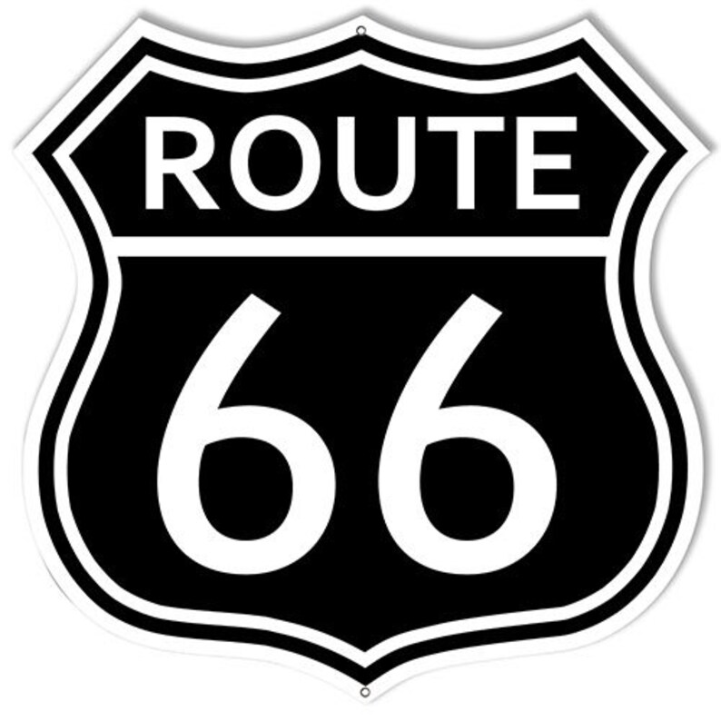 New Looking Route 66 Gas Station Reproduction Garage Shop Sign 15x15