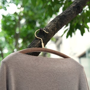 Walnut Wood Hanger, Wooden Hanger, Bridesmaid Hanger, Walnut Wood Household