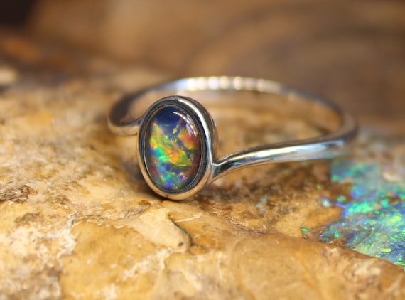 Opal sale jewelry etsy