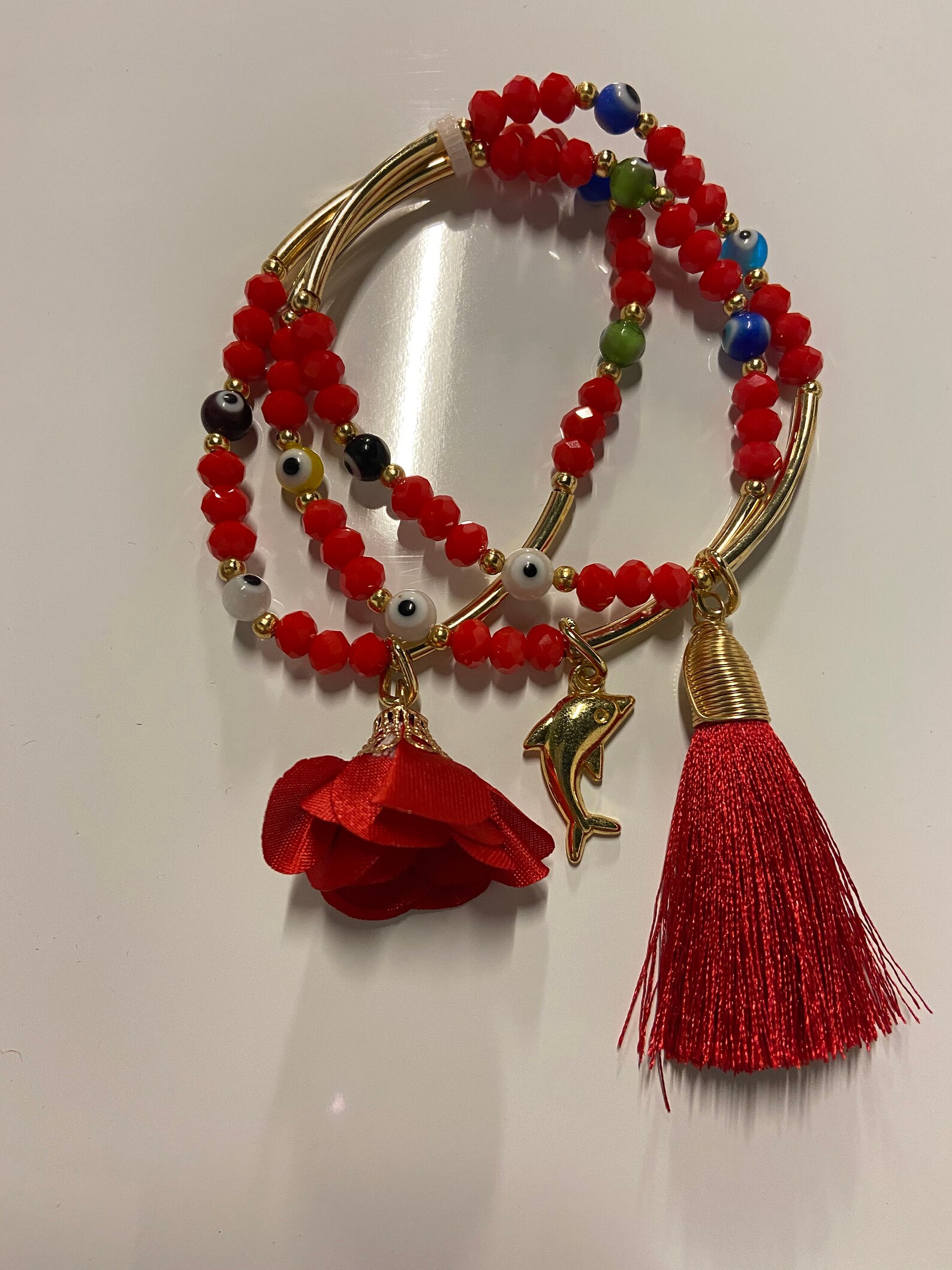 Red evil eye bracelets Mexican bracelets Fin de semana Etsy