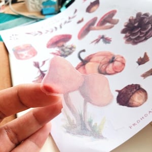 Sticker Sheet - Autumn Nature