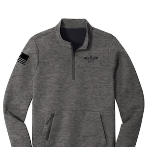 US Navy Naval Aircrewman (AW) Sailors Quarter Zip