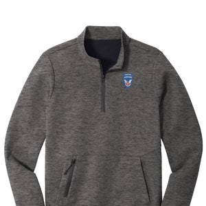 US Army 11th Airborne Division Embroidered Quarter Zip