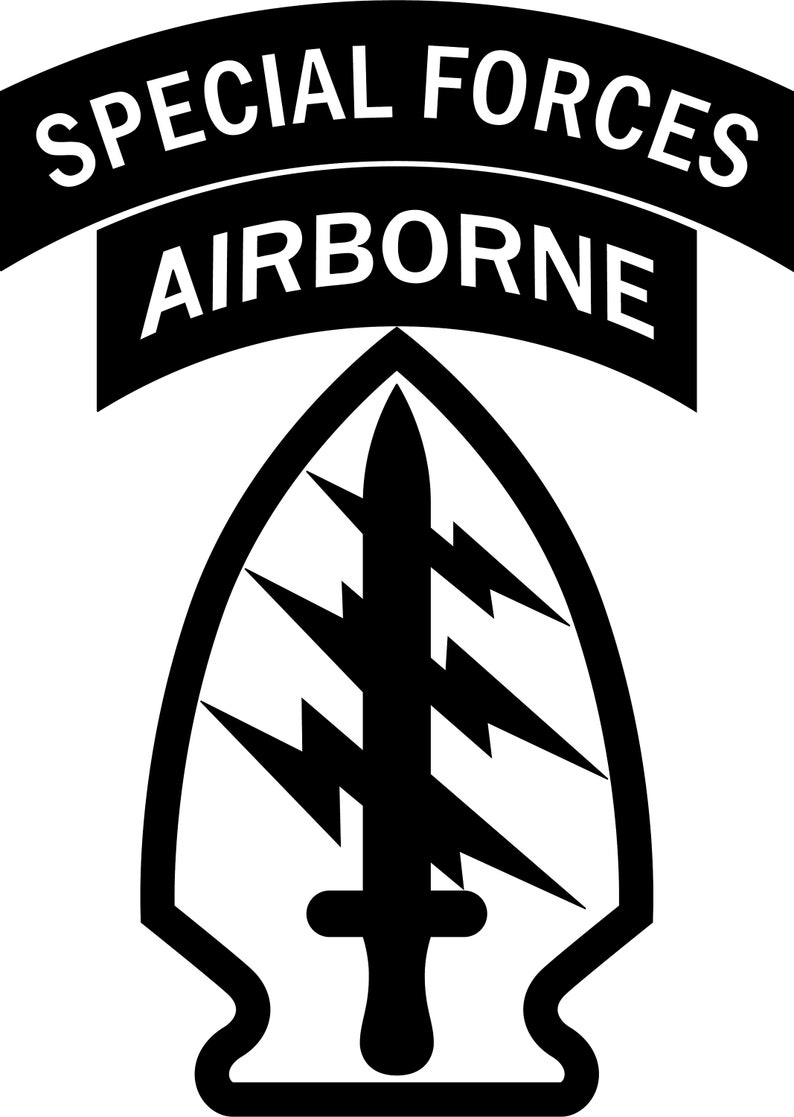 Special Forces Unit Patch Quarter Zip Etsy