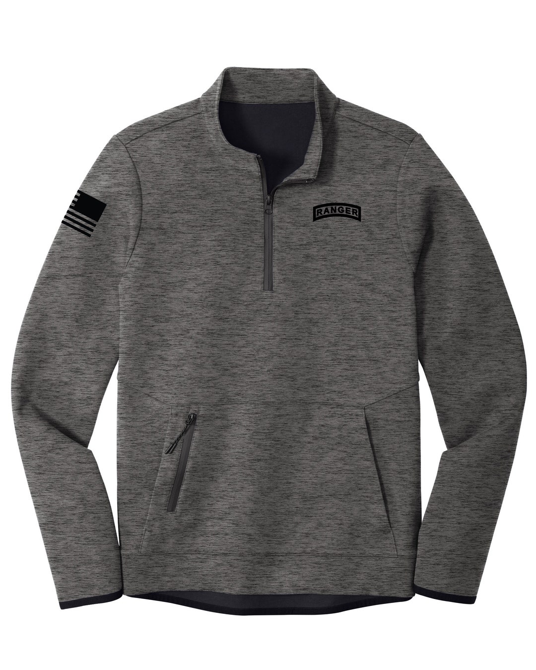 Range Rover Quarter Zip US Army Ranger Quarter Zip Pullover | Military Veteran Gift ...