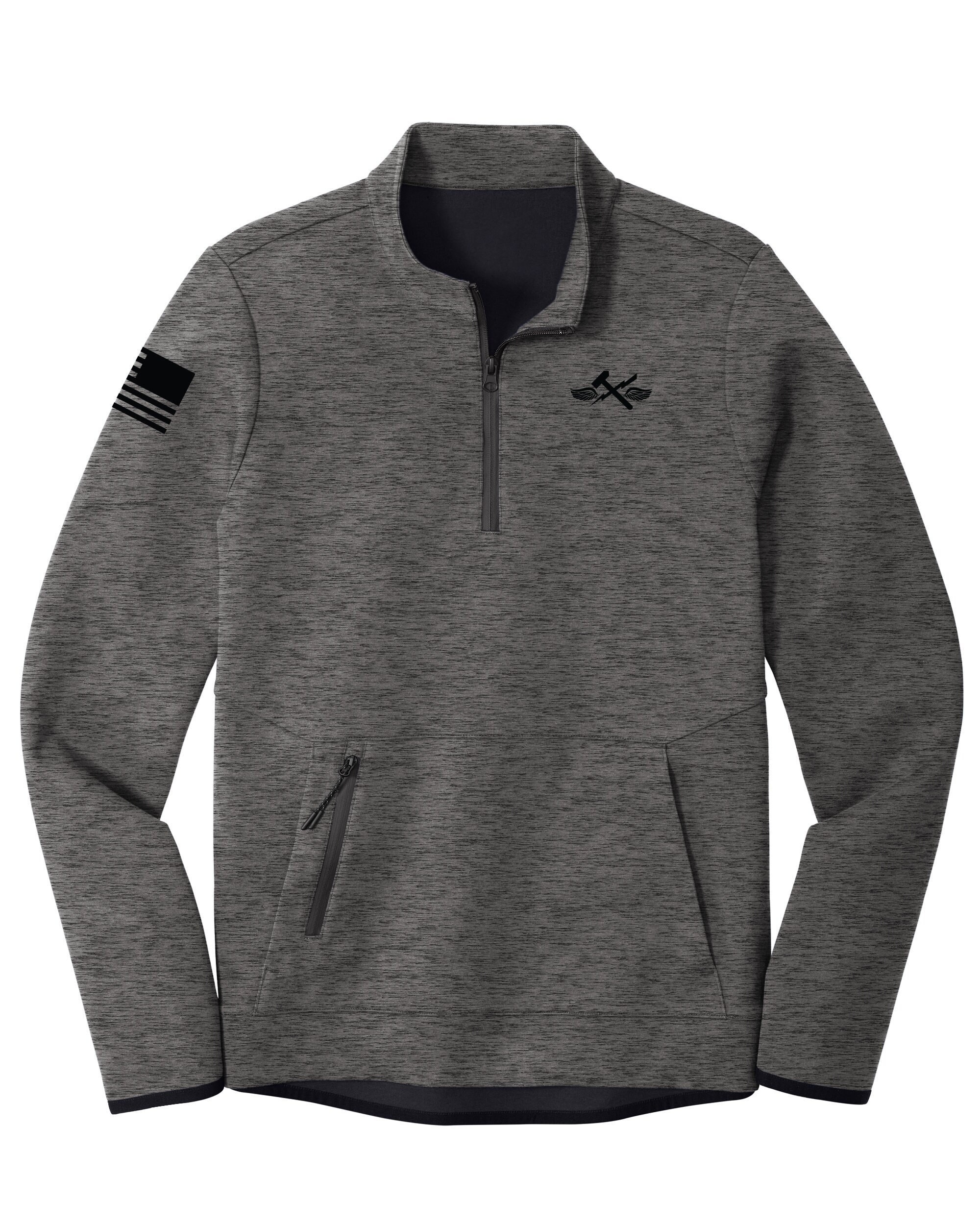 US Navy Aviation Support Equipment Technician (AS) Quarter Zip