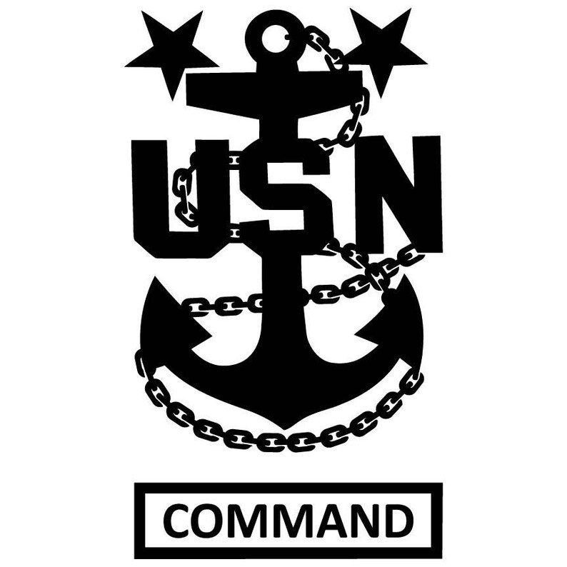 US Navy Command Master Chief Woven Button-up Shirt | Military Veteran ...