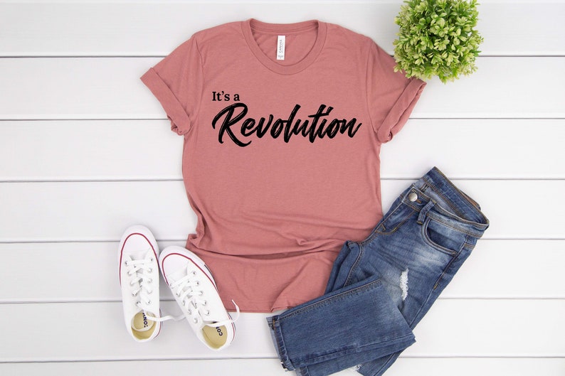 It/'s a Revolution Shirt Revolt Protest Social Justice No Justice No Peace Gifts