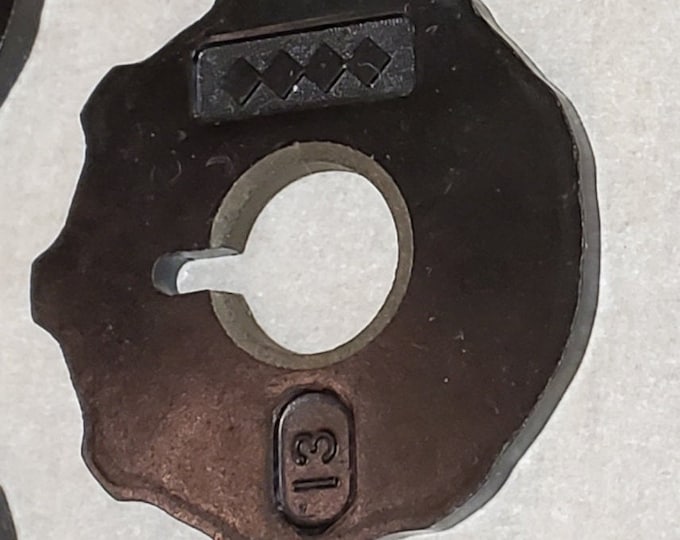 10 Singer Sewing Machine Fashion Discs Flat Vintage Pattern Stitch