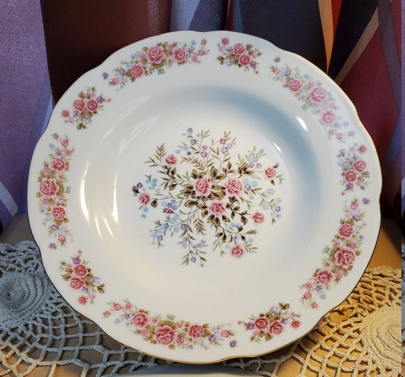 2 1980 Remington 9 Serving/soup Bowls Red Sea Fine China Etsy