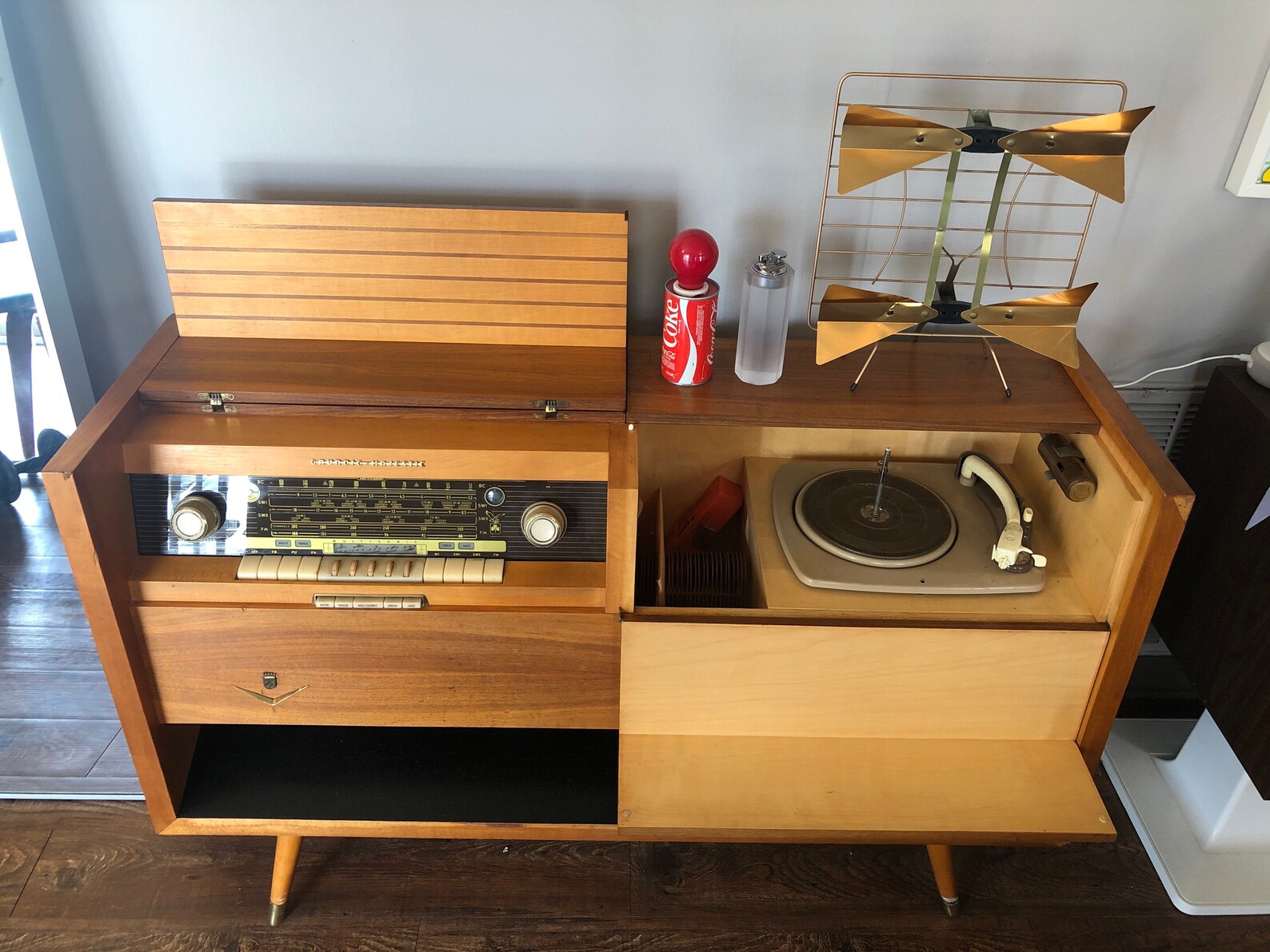 Mid Century Grundig Majestic Stereo Record Player Etsy