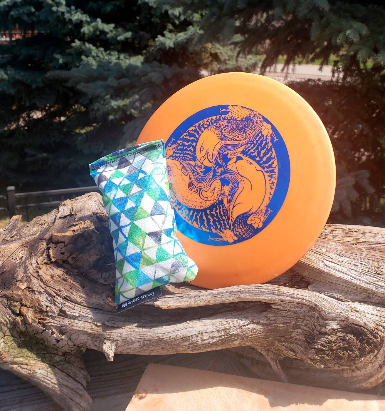 Disc Golf/ Ultimate Frisbee Chalk Bag for Improved Grip Etsy