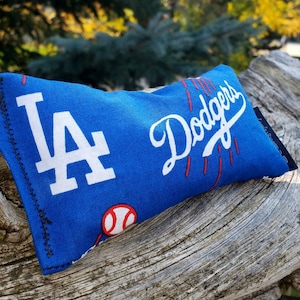 Disc Golf/ Ultimate Frisbee Chalk Bag for Improved Grip (Dodgers) - By Gripley&#39;s