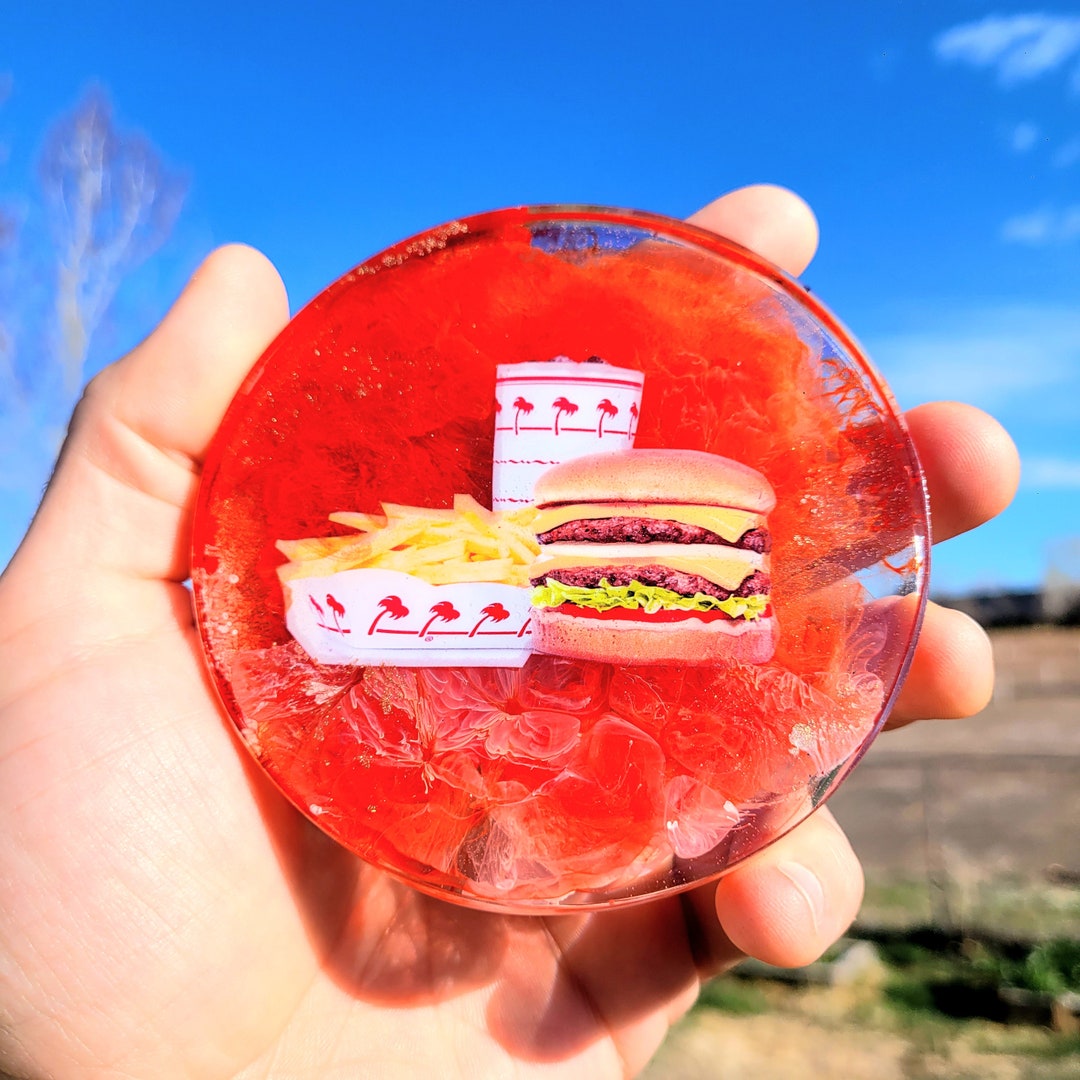 Disc Golf Mini Marker Placement Holder in N Out by Gripleys Gifts and
