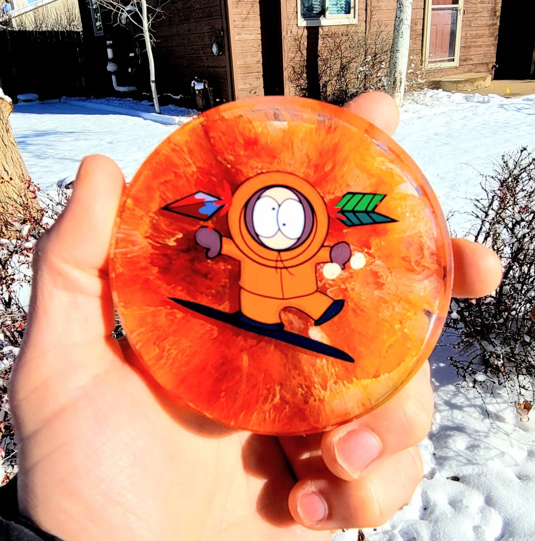 Disc Golf Mini Marker southpark Kenny by Gripleys Gifts and Etsy