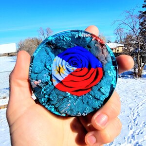 Disc Golf Mini Marker (Flower) By Gripleys Gifts and Disc Golf Accessories