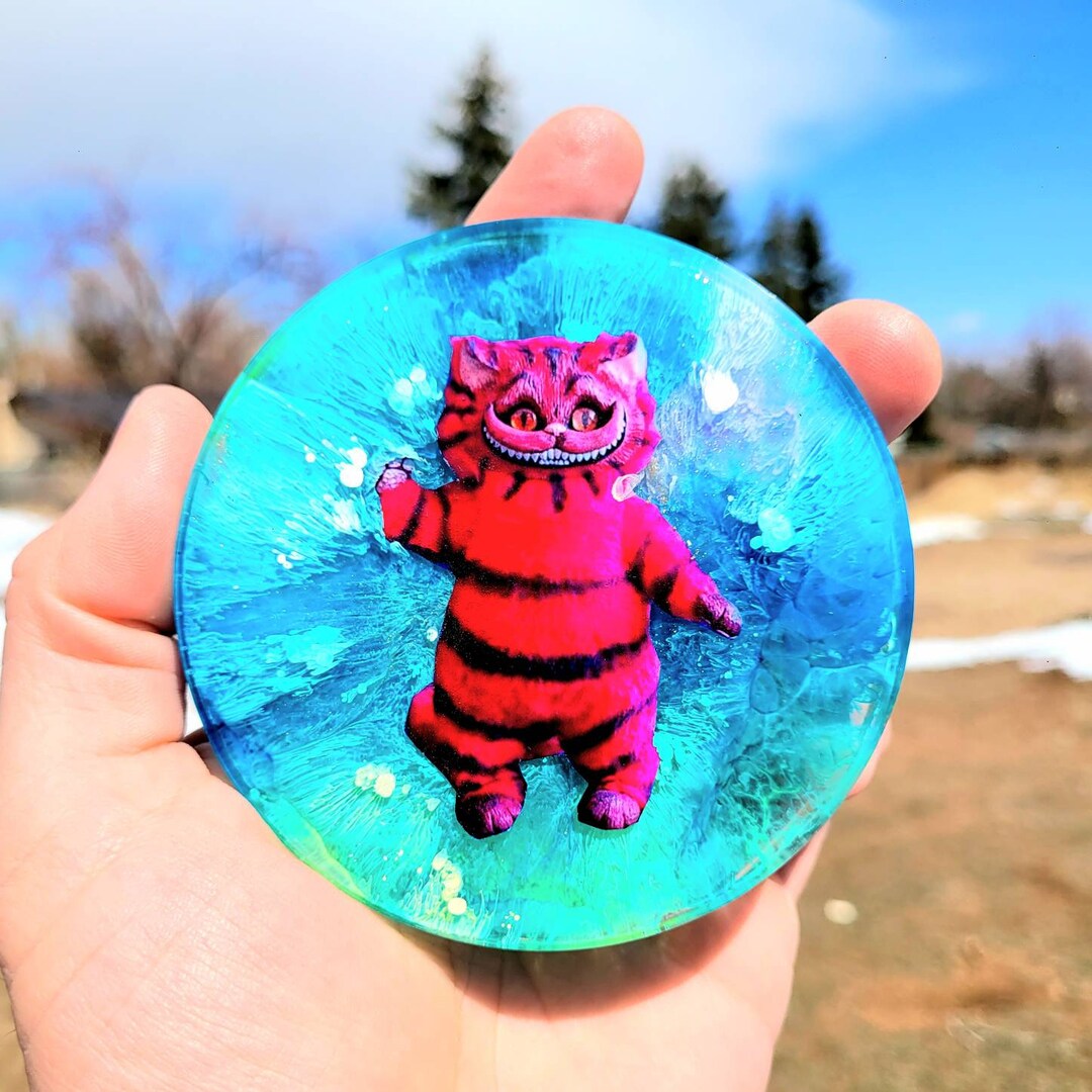Disc Golf Mini Marker Placement Holder cat by Gripleys Gifts and Disc