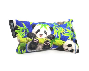 Disc Golf/ Ultimate Frisbee Chalk Bag for Improved Grip (Pandas) - By Gripley's