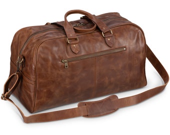 Leder Seesack Herren Ledertasche Ledertasche Braun Ledertasche Weekender Weekender Tragetasche Monogramm Reisetasche Weihnachtsgeschenke Für Ihn Freund