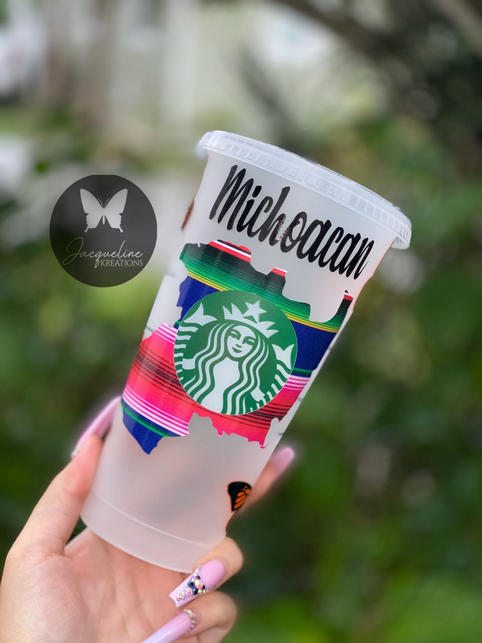 Mexican state customizable Starbucks cup Mexican Estados Etsy