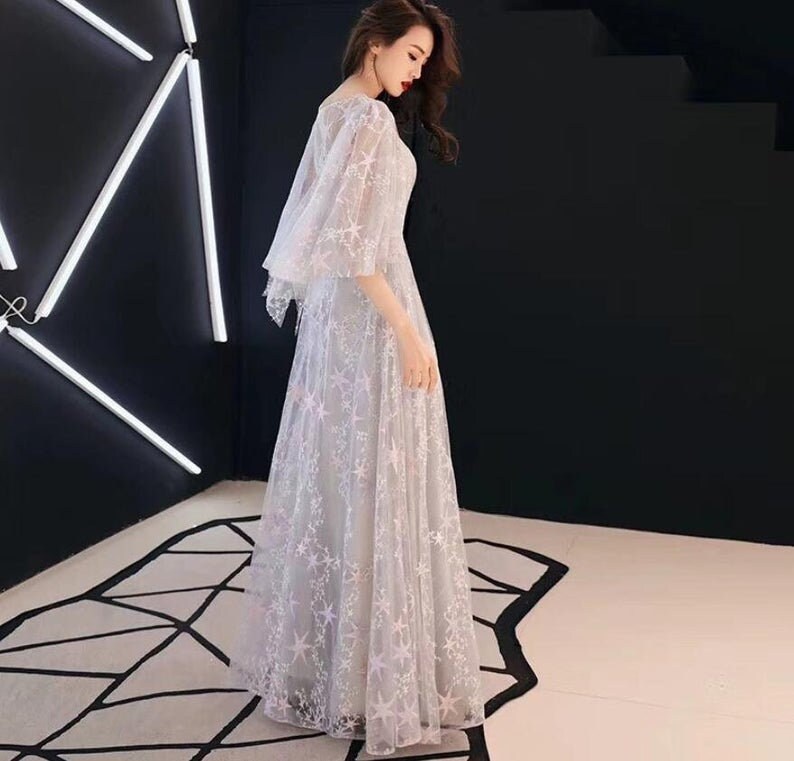 Star Panther Embroidered Dress main image 0