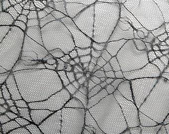 6 colors spider web embroidery lace fabric exquisite soft tulle for wedding lace bridal lace dress fabric veil lace halloween costumes lace