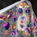 Ornate Sequin Flower Embroidery Lace Fabric for Dresses