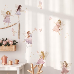 Individual Fairy Wall Stickers (x2 Options)