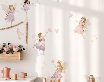 Individual Fairy Wall Stickers (x2 Options)