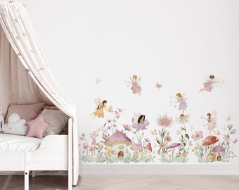 Enchanted Fairy Wall Stickers - Large Set