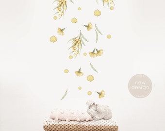 Australian Nursery Decal, Australian Nursery Wall Stickers, Australian Native Print - Fable and Fawn