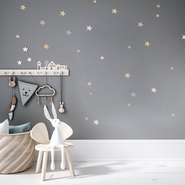 Star Wall Decals Etsy