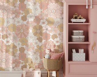 Flower Boho Wallpaper - Fable and Fawn, FablexFawn