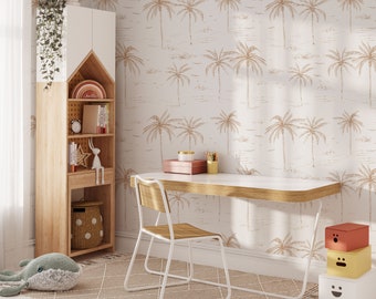 Palm Beach Wallpaper, Peel and Stick Wallpaper, Fable and Fawn