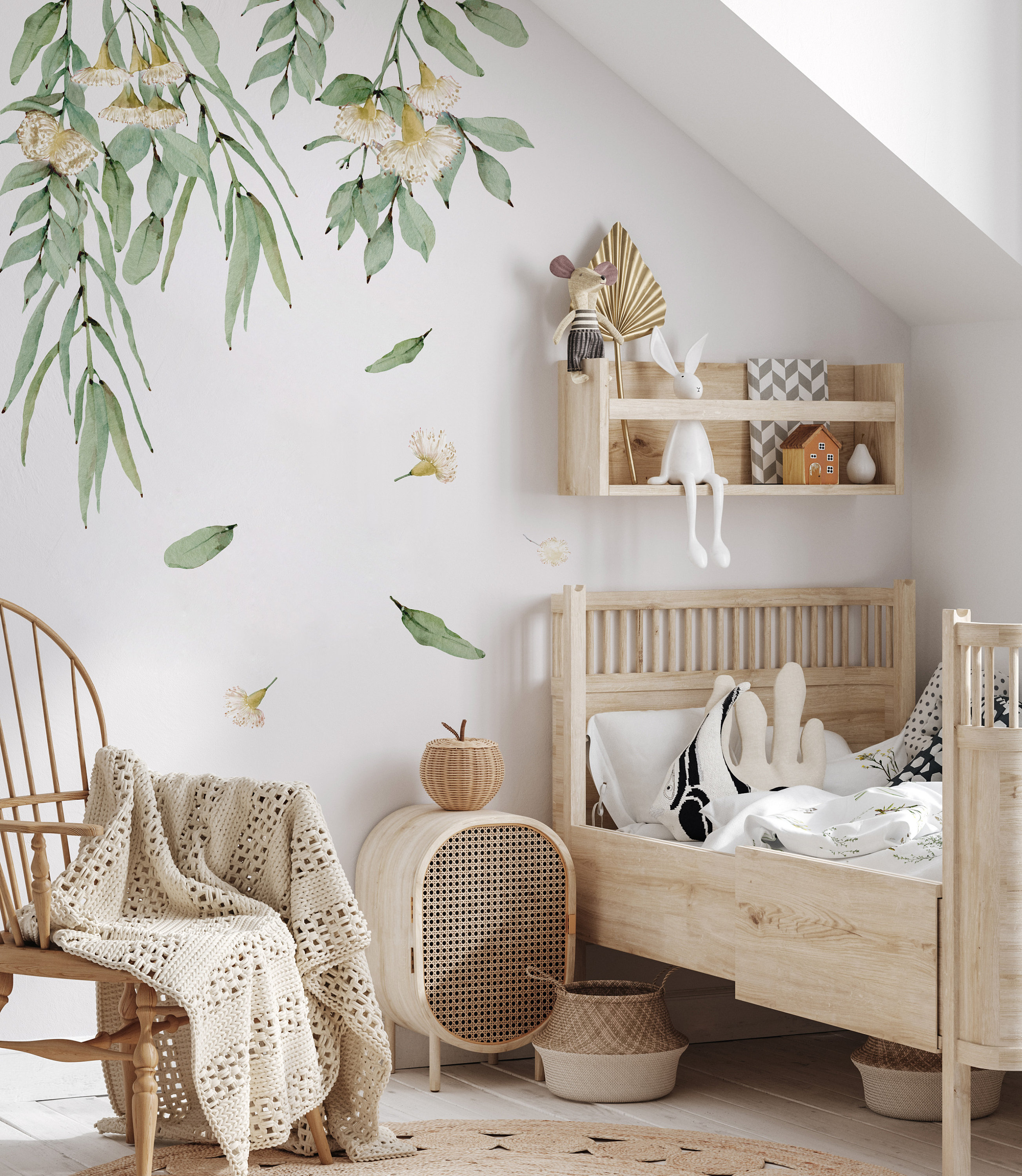 Cockatoo's & Australian Gum Tree Wall Decals Australian Etsy