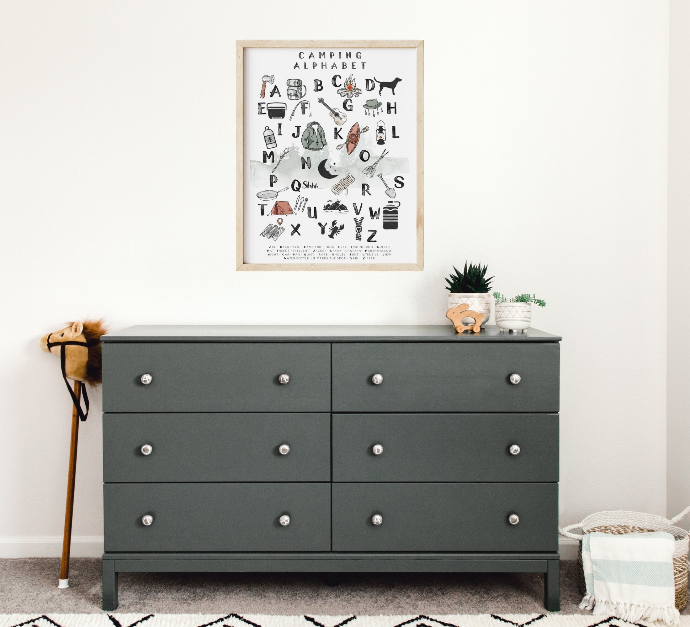 Camping Nursery Camping Nursery Decor Camping Print Camping Etsy