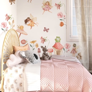 Fairy Wall Stickers, Fairy Garden Wall Decals, Fairy Wall Decal - Fable ...