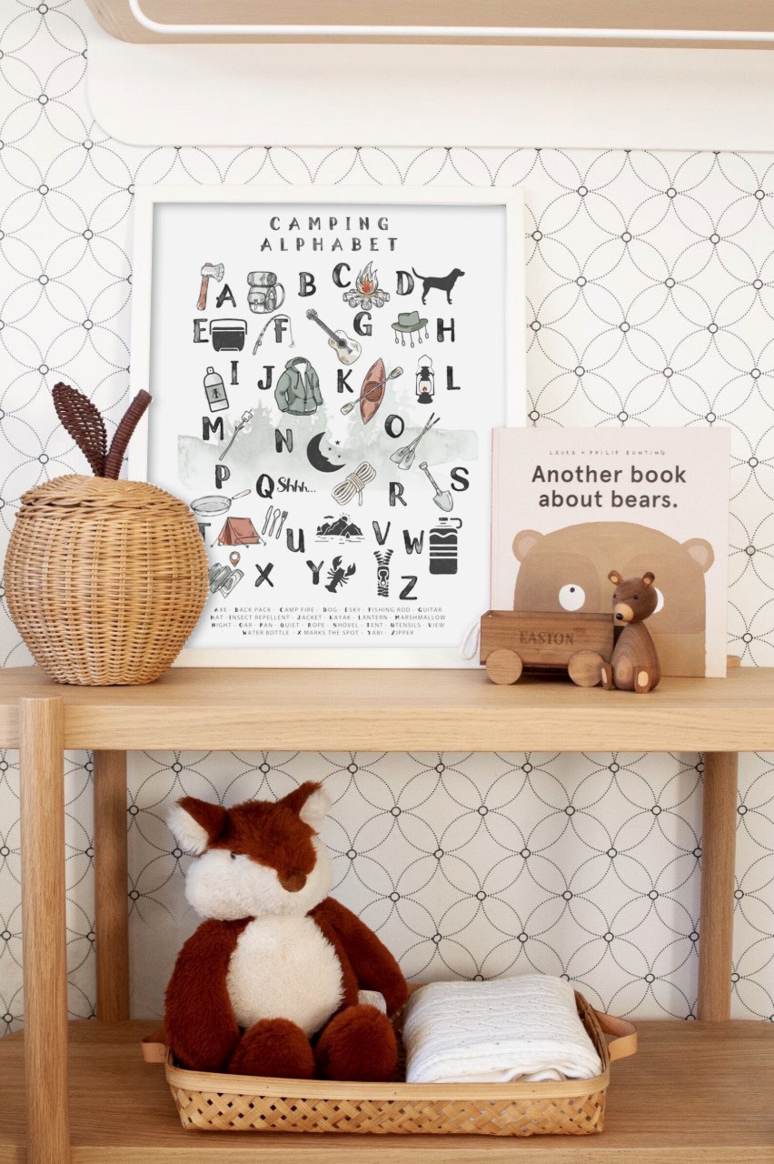 Camping Nursery Camping Nursery Decor Camping Print Camping Etsy