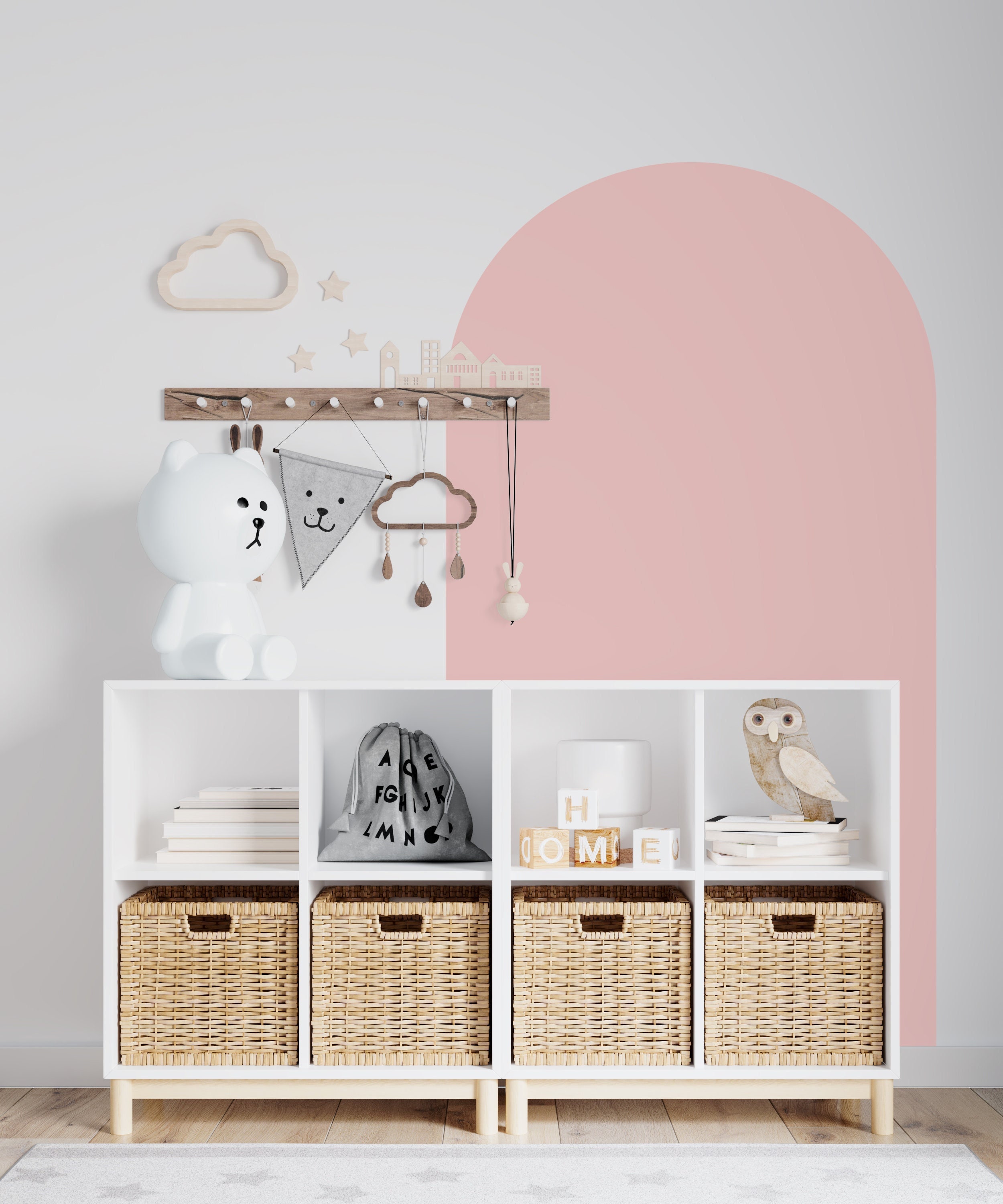 Arch Wall Decals (Blush) - Fable and Fawn, FablexFawn